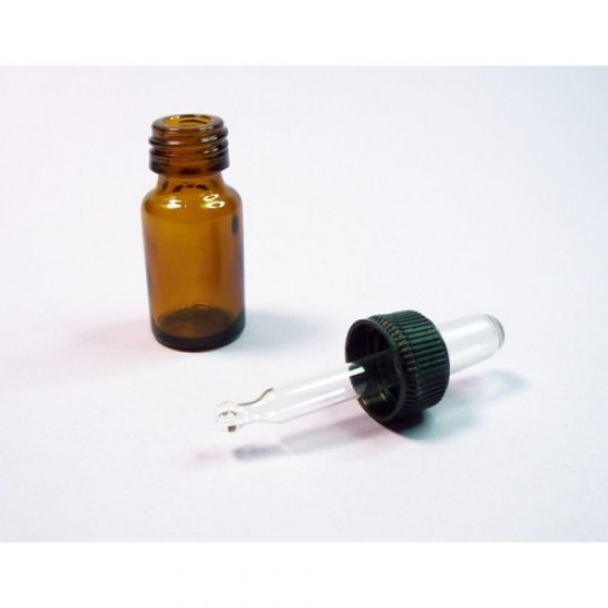 Glass bottles with dropper 20ml 5pcs Spa consumables