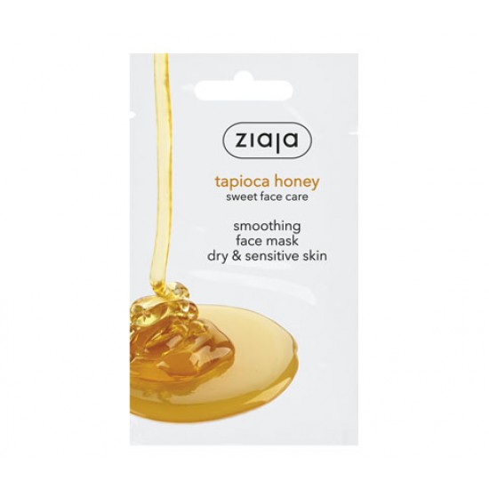 honey masks - ziaja - cosmetics - Tapioca honey face mask 7ml-20pcs display COSMETICS